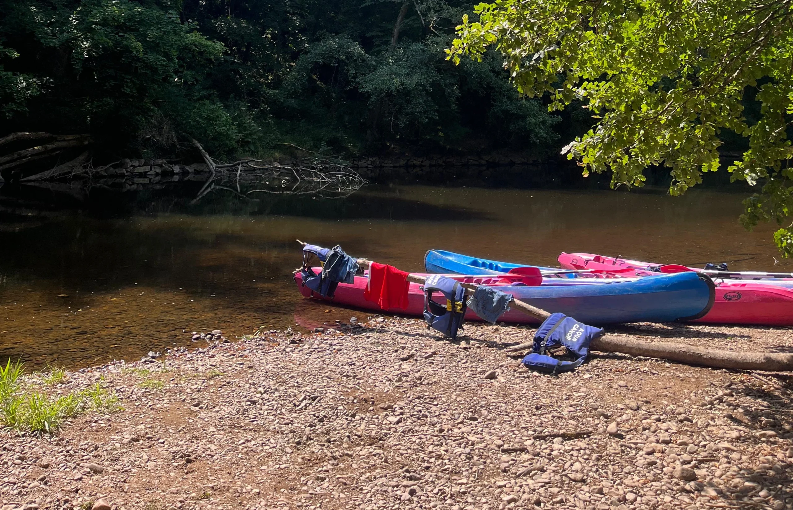 Gorges de la Sioule canoe scaled